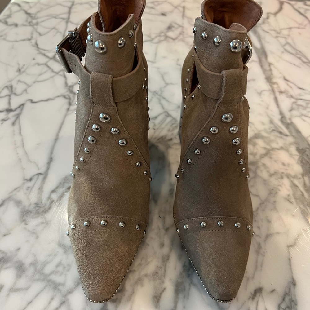 ANTONIO MELANI SUEDE LEATHER SHOES NWOB 7M